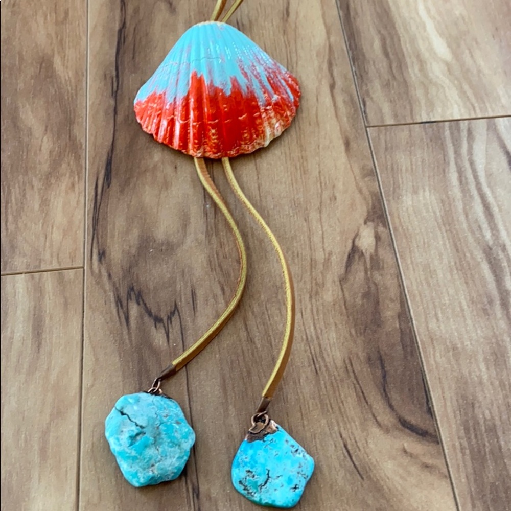 Free People (Ouroboros) Bolo See shell necklace - Picture 7 of 8